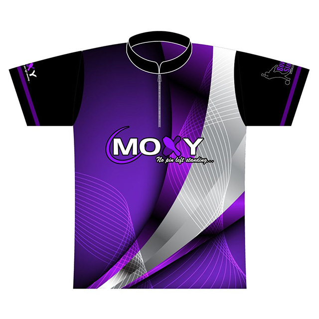 black and purple jersey