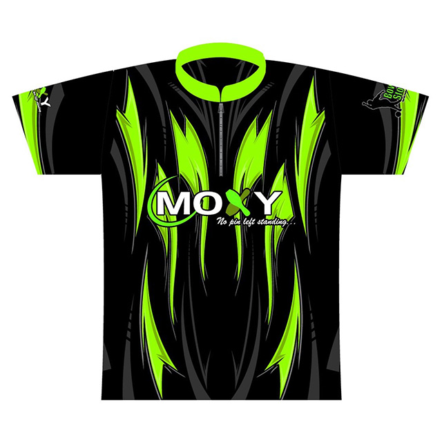 green sublimation jersey