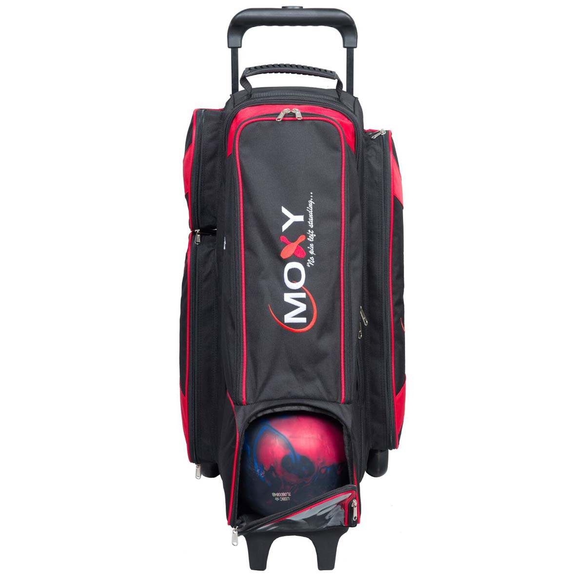 Hybrid single bowling ball roller bag